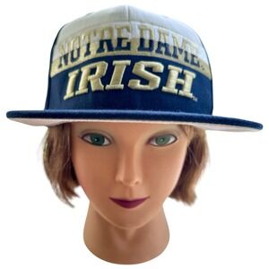 Notre Dame Fighting Irish NCAA Embroidered‎ Adidas Snapback Flat Bill Hat